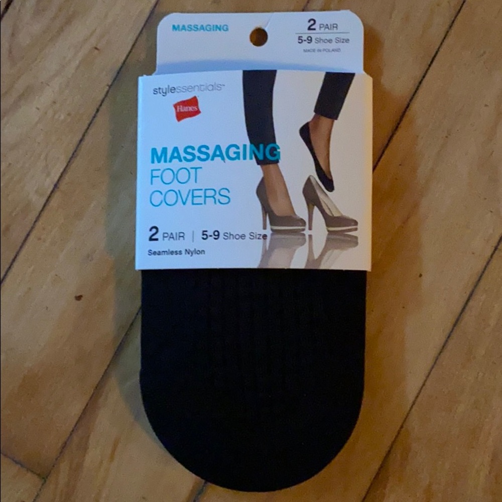 Woman’s, Massaging, Foot Covers. Seamless Nylon.